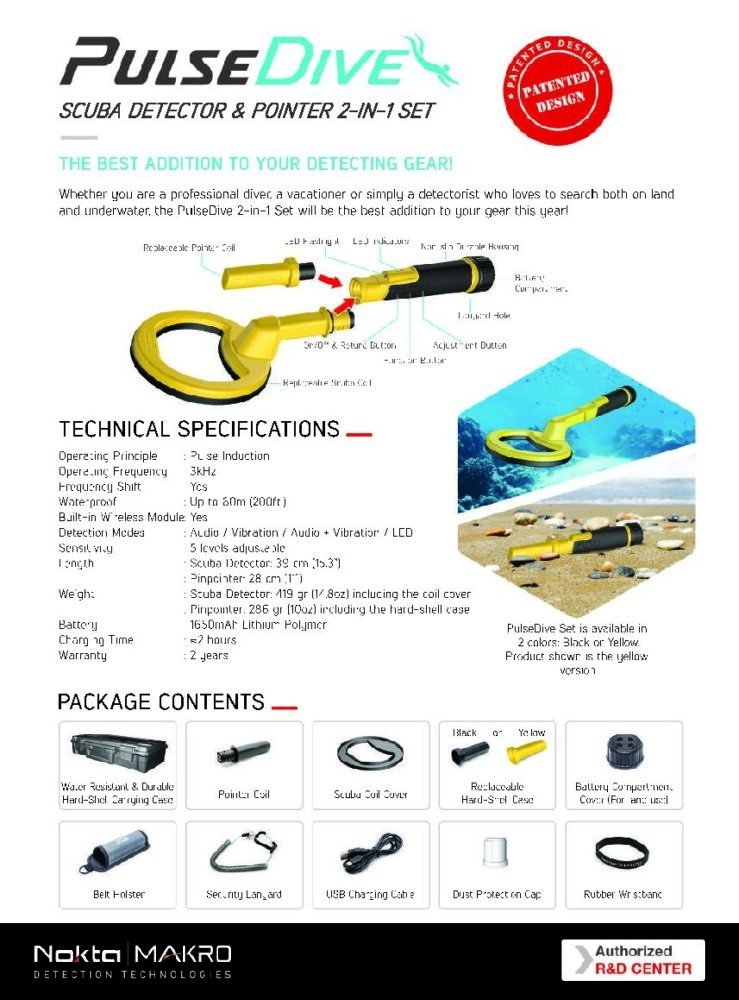 Брошура PulseDive 2in1 • en