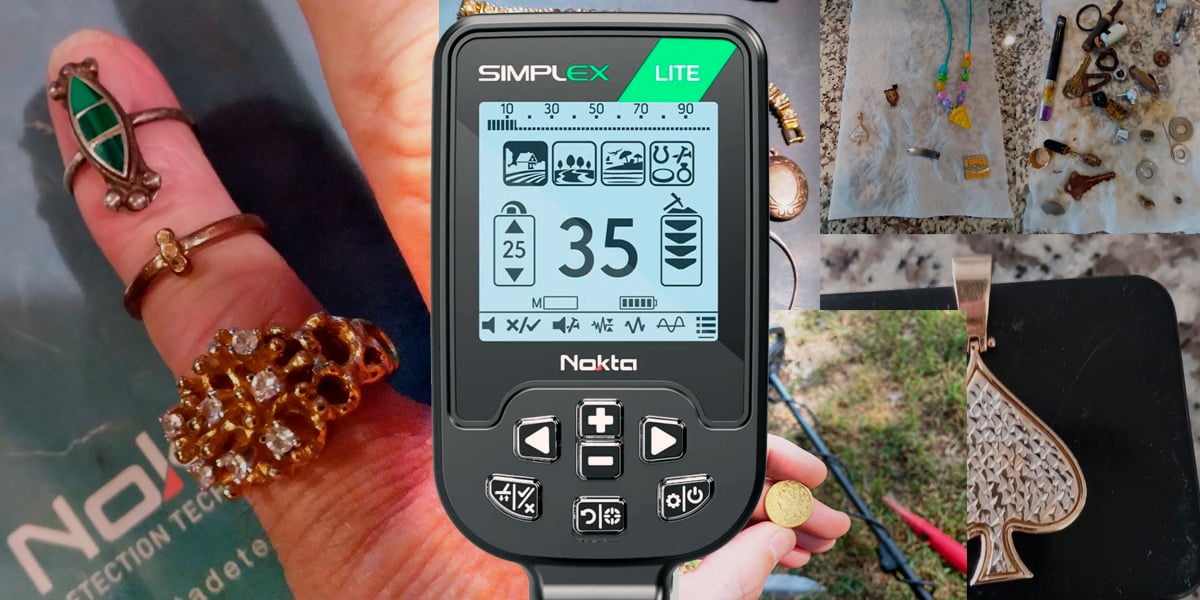 Знахідки з металошукачем Nokta Simplex Lite. Фото користувачів
