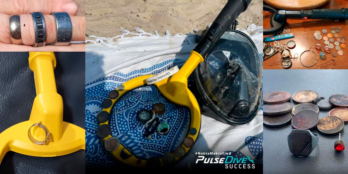 Знахідки з металошукачем Nokta PulseDive. Фото користувачів
